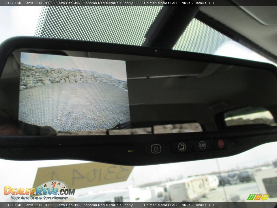 2014 GMC Sierra 3500HD SLE Crew Cab 4x4 Sonoma Red Metallic / Ebony Photo #21