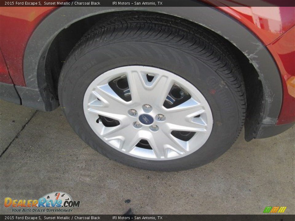 2015 Ford Escape S Sunset Metallic / Charcoal Black Photo #3