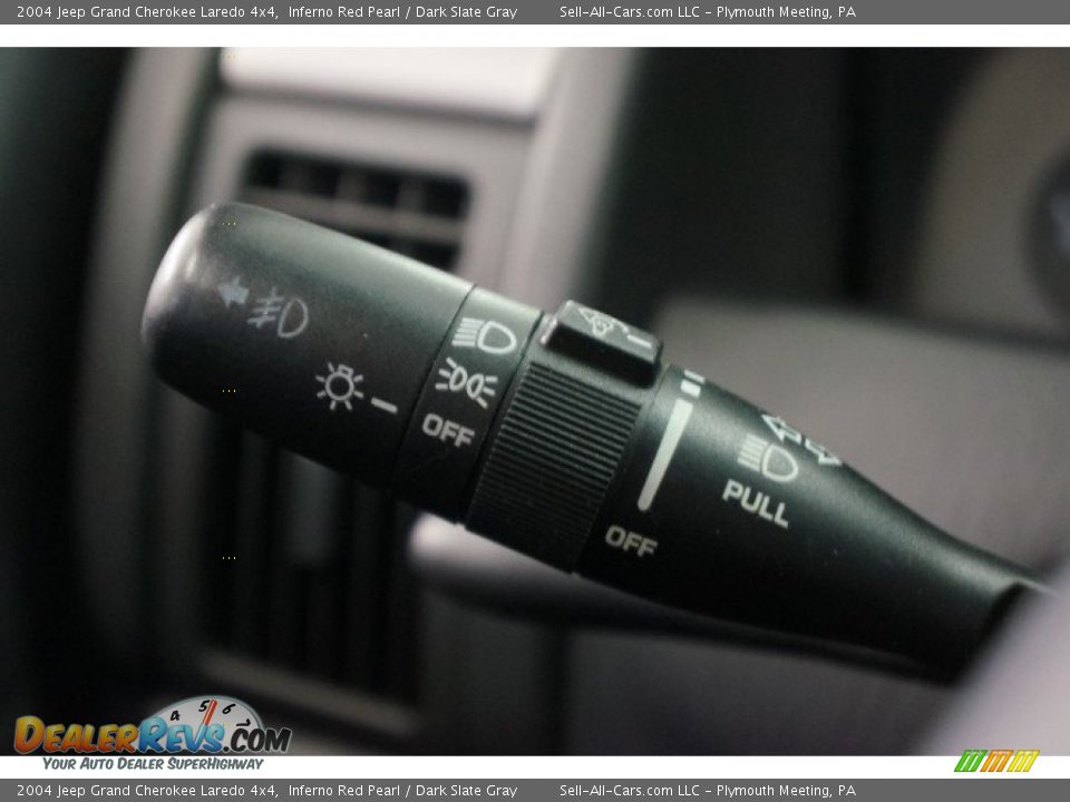 2004 Jeep Grand Cherokee Laredo 4x4 Inferno Red Pearl / Dark Slate Gray Photo #23