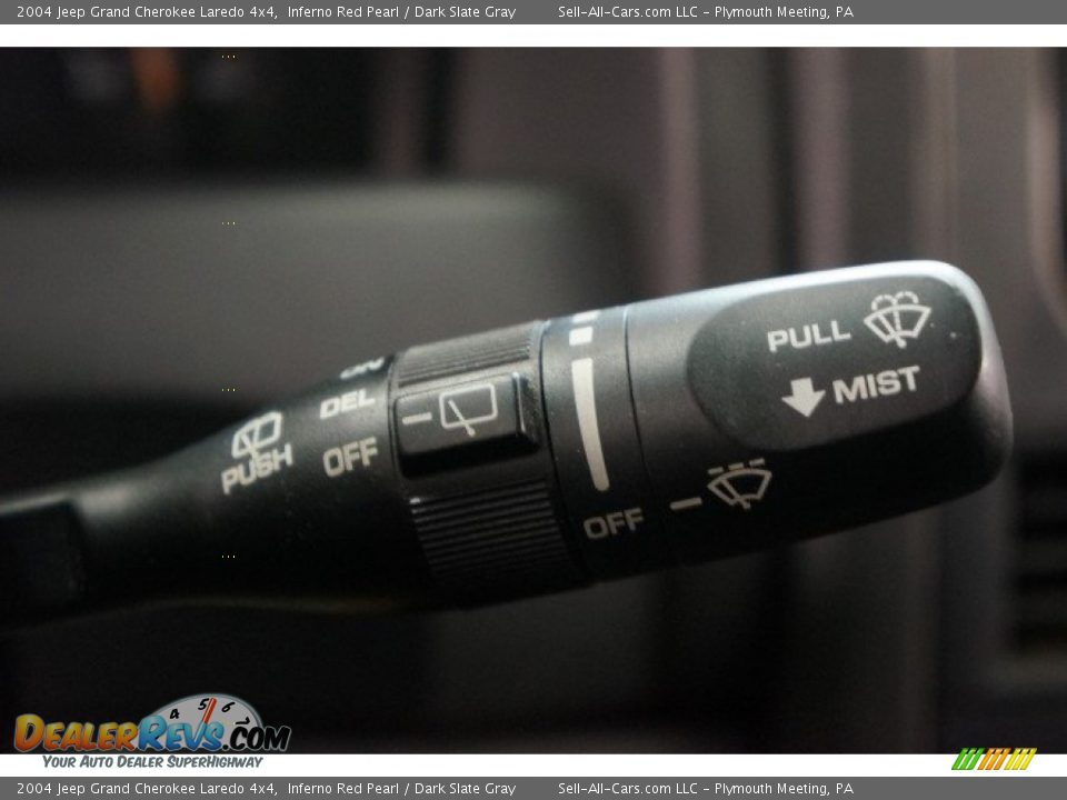 2004 Jeep Grand Cherokee Laredo 4x4 Inferno Red Pearl / Dark Slate Gray Photo #24
