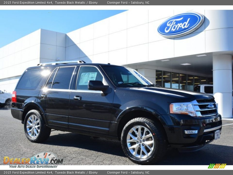 Front 3/4 View of 2015 Ford Expedition Limited 4x4 Photo #1