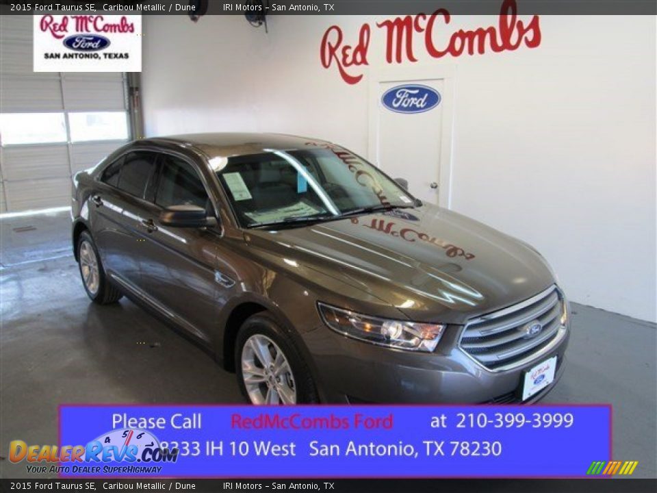 2015 Ford Taurus SE Caribou Metallic / Dune Photo #1