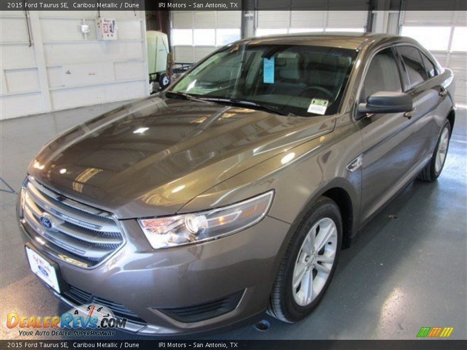 2015 Ford Taurus SE Caribou Metallic / Dune Photo #3