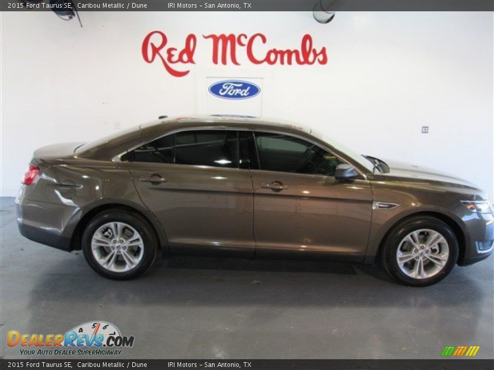 2015 Ford Taurus SE Caribou Metallic / Dune Photo #6