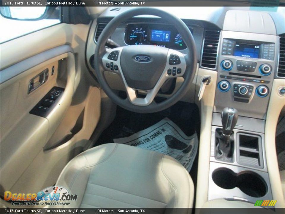 2015 Ford Taurus SE Caribou Metallic / Dune Photo #9