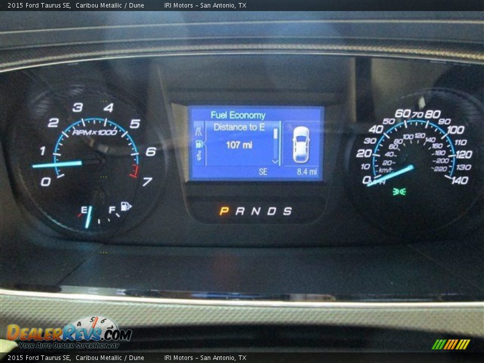 2015 Ford Taurus SE Caribou Metallic / Dune Photo #17