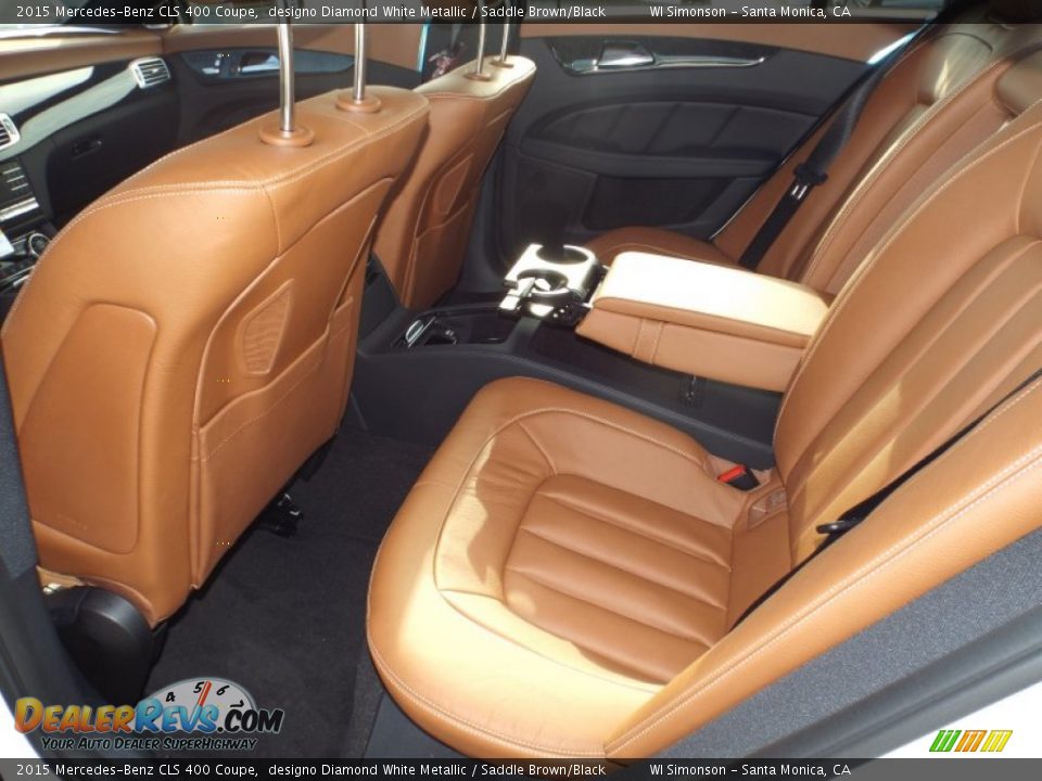Rear Seat of 2015 Mercedes-Benz CLS 400 Coupe Photo #8