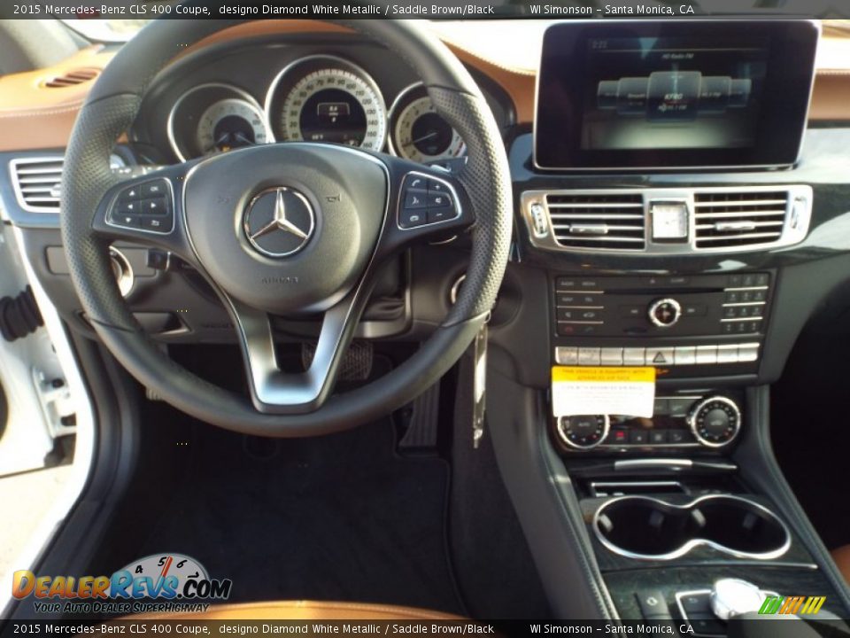 Dashboard of 2015 Mercedes-Benz CLS 400 Coupe Photo #9