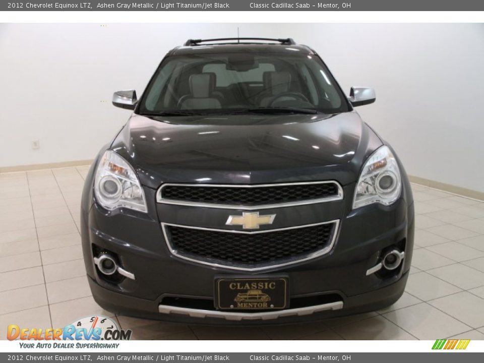 2012 Chevrolet Equinox LTZ Ashen Gray Metallic / Light Titanium/Jet Black Photo #2