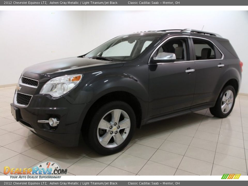 2012 Chevrolet Equinox LTZ Ashen Gray Metallic / Light Titanium/Jet Black Photo #3