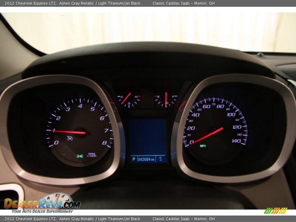 2012 Chevrolet Equinox LTZ Ashen Gray Metallic / Light Titanium/Jet Black Photo #7
