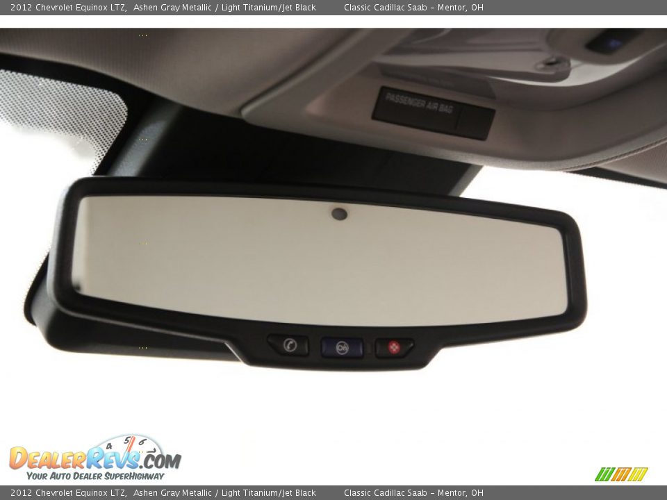2012 Chevrolet Equinox LTZ Ashen Gray Metallic / Light Titanium/Jet Black Photo #8