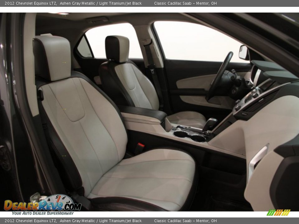 2012 Chevrolet Equinox LTZ Ashen Gray Metallic / Light Titanium/Jet Black Photo #11