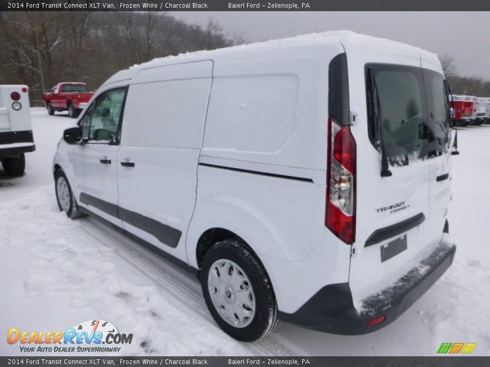2014 Ford Transit Connect XLT Van Frozen White / Charcoal Black Photo #6