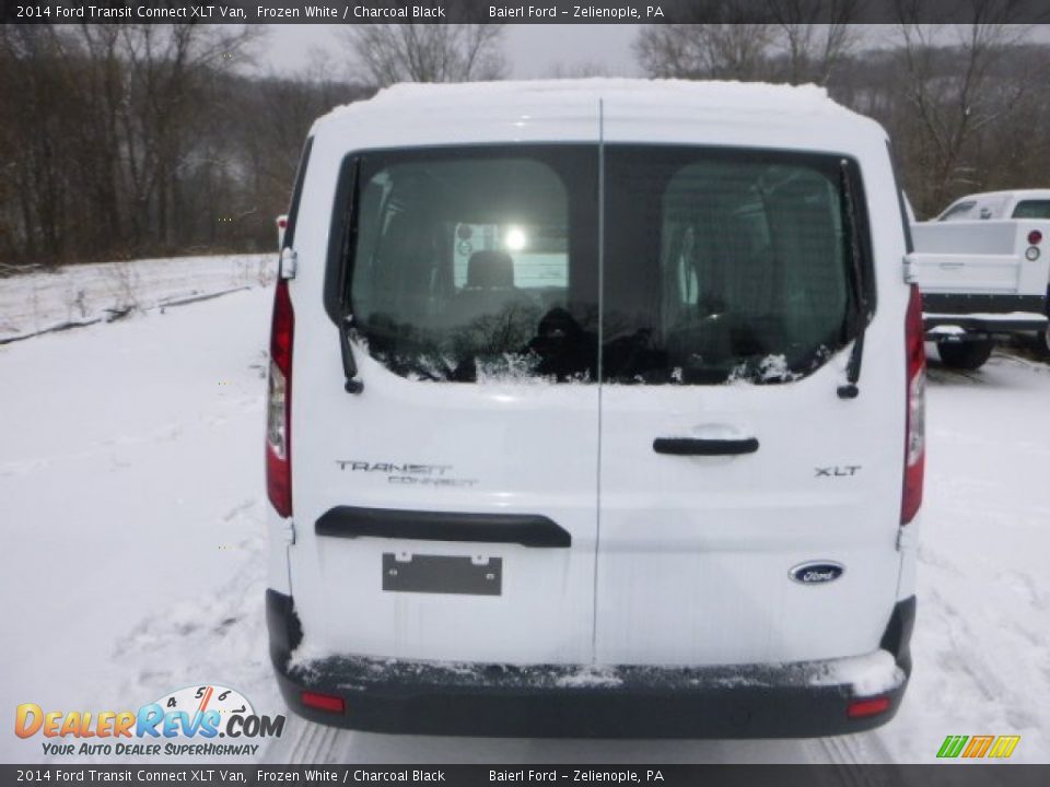 2014 Ford Transit Connect XLT Van Frozen White / Charcoal Black Photo #7