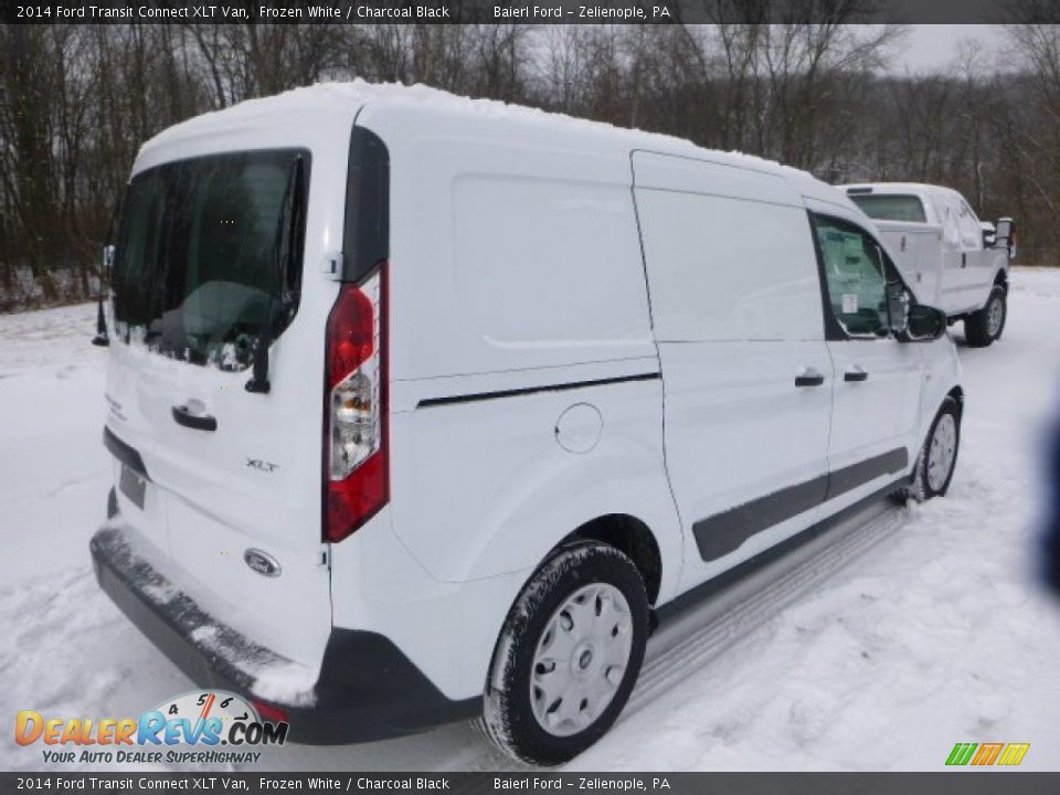 2014 Ford Transit Connect XLT Van Frozen White / Charcoal Black Photo #9