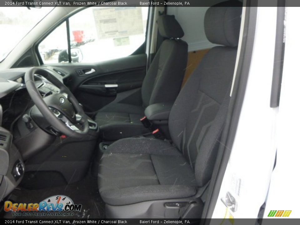 2014 Ford Transit Connect XLT Van Frozen White / Charcoal Black Photo #15
