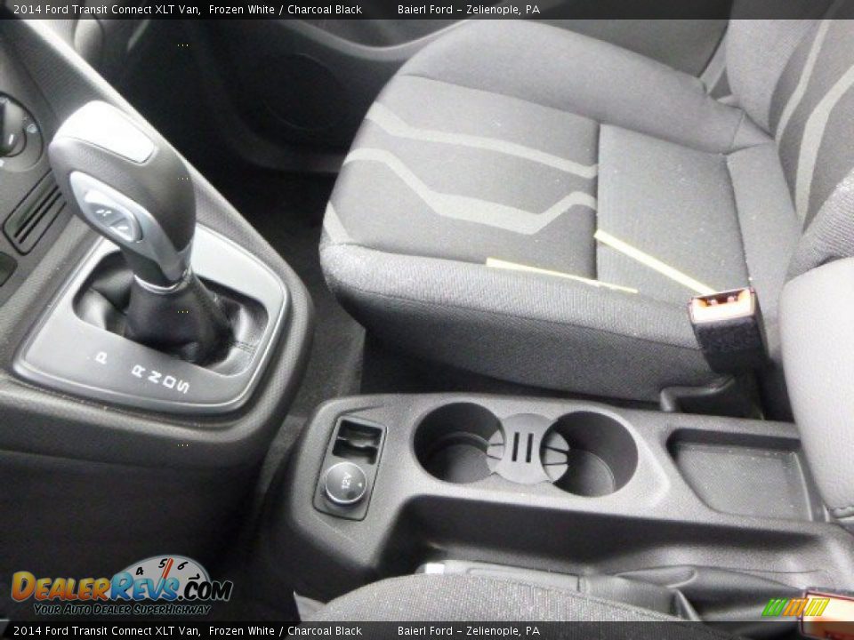 2014 Ford Transit Connect XLT Van Frozen White / Charcoal Black Photo #18