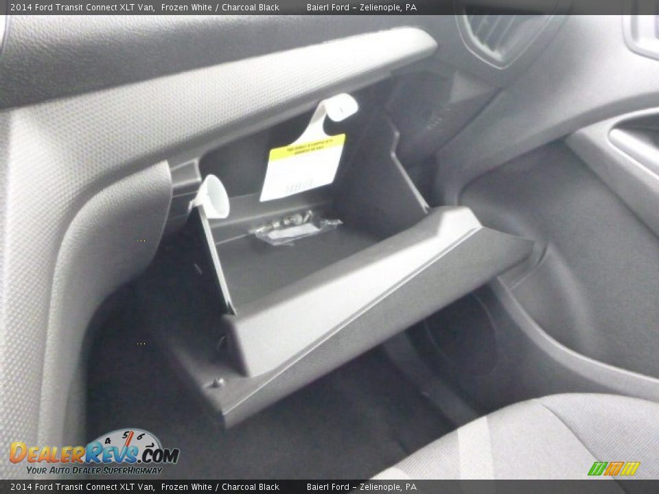 2014 Ford Transit Connect XLT Van Frozen White / Charcoal Black Photo #19