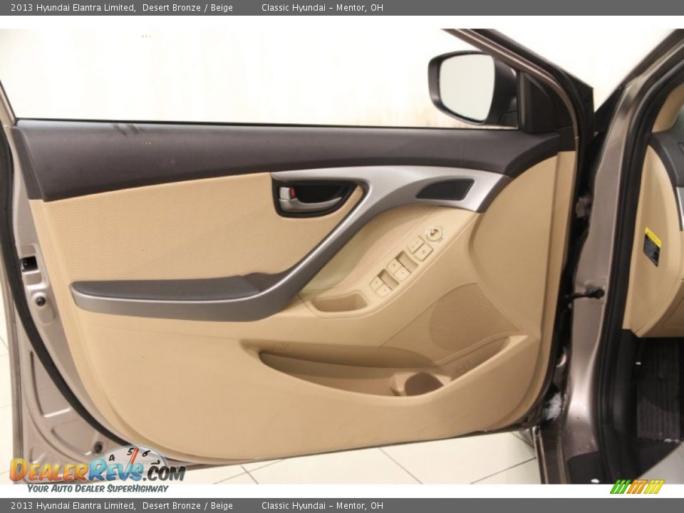2013 Hyundai Elantra Limited Desert Bronze / Beige Photo #4