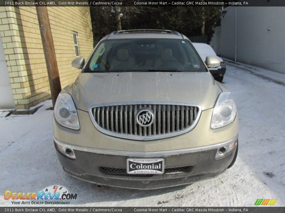 2011 Buick Enclave CXL AWD Gold Mist Metallic / Cashmere/Cocoa Photo #2