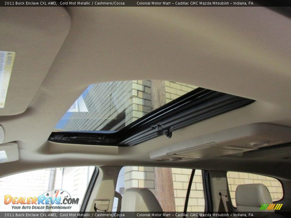 2011 Buick Enclave CXL AWD Gold Mist Metallic / Cashmere/Cocoa Photo #5