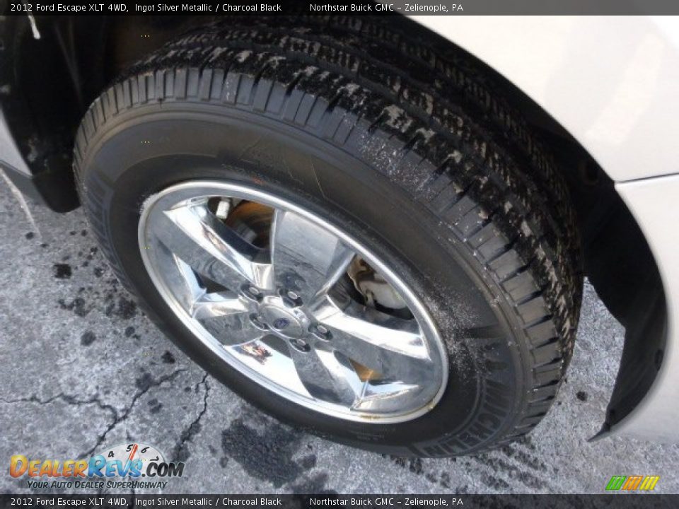 2012 Ford Escape XLT 4WD Ingot Silver Metallic / Charcoal Black Photo #9