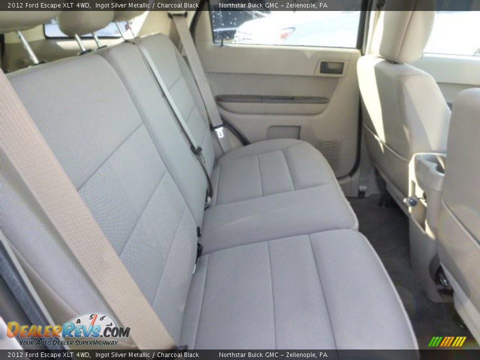 2012 Ford Escape XLT 4WD Ingot Silver Metallic / Charcoal Black Photo #12