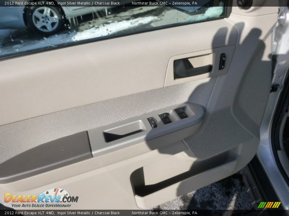 2012 Ford Escape XLT 4WD Ingot Silver Metallic / Charcoal Black Photo #16