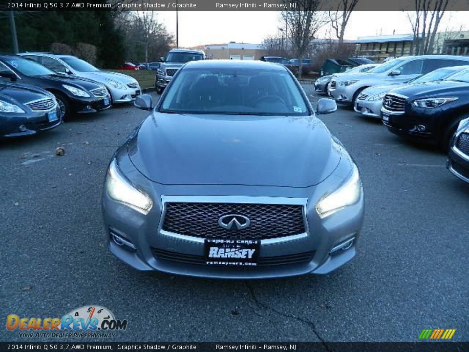 2014 Infiniti Q 50 3.7 AWD Premium Graphite Shadow / Graphite Photo #1