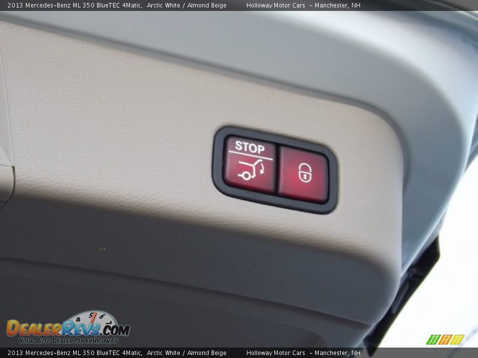 2013 Mercedes-Benz ML 350 BlueTEC 4Matic Arctic White / Almond Beige Photo #7