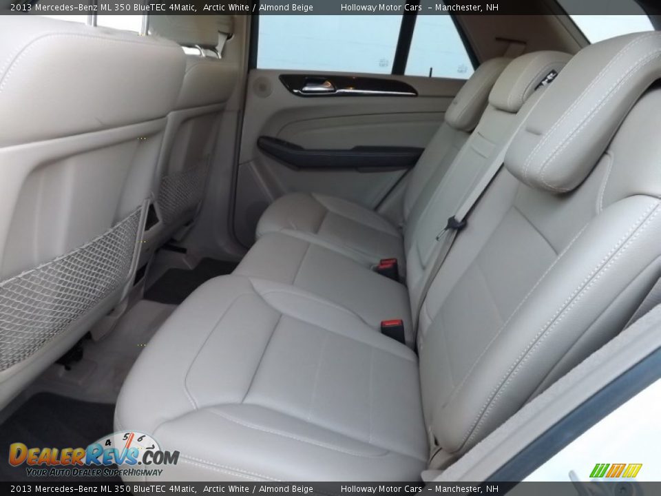 2013 Mercedes-Benz ML 350 BlueTEC 4Matic Arctic White / Almond Beige Photo #8