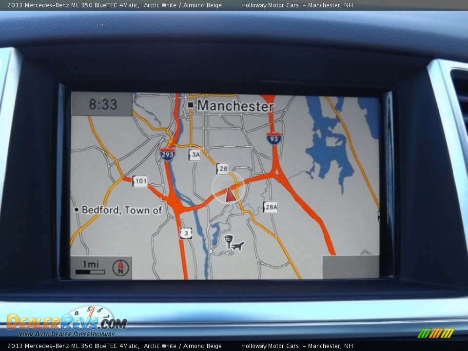 2013 Mercedes-Benz ML 350 BlueTEC 4Matic Arctic White / Almond Beige Photo #13