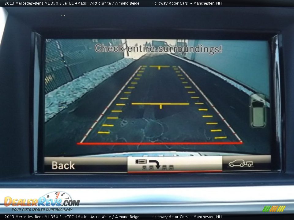 2013 Mercedes-Benz ML 350 BlueTEC 4Matic Arctic White / Almond Beige Photo #15