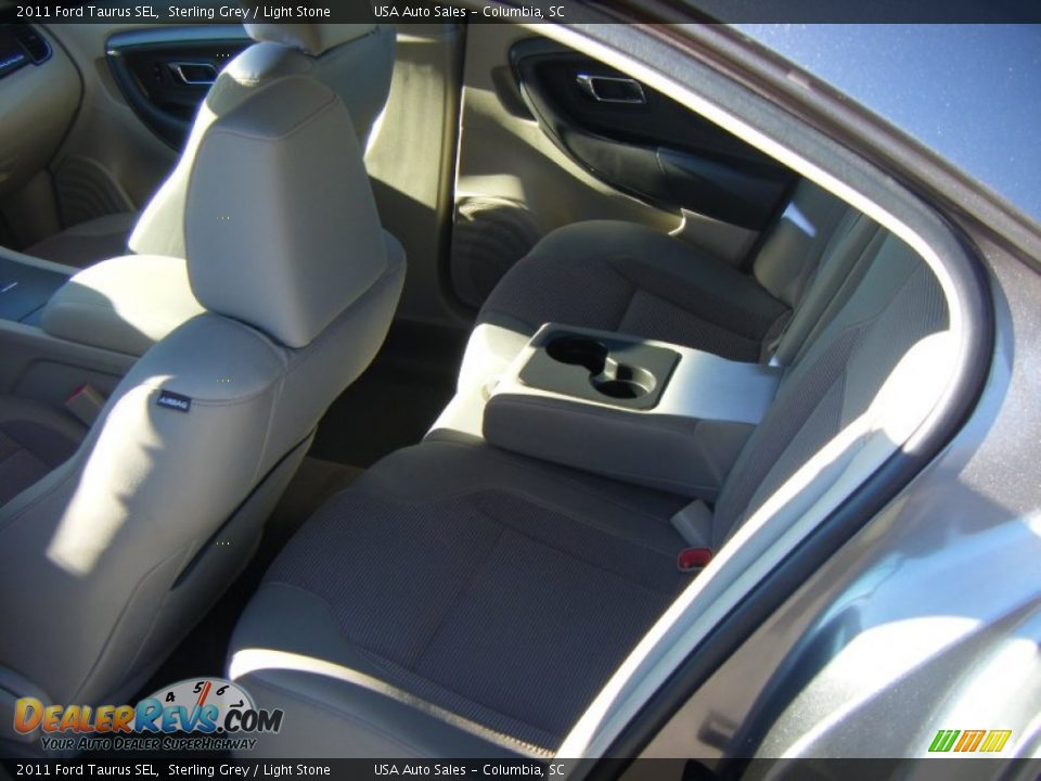 2011 Ford Taurus SEL Sterling Grey / Light Stone Photo #10