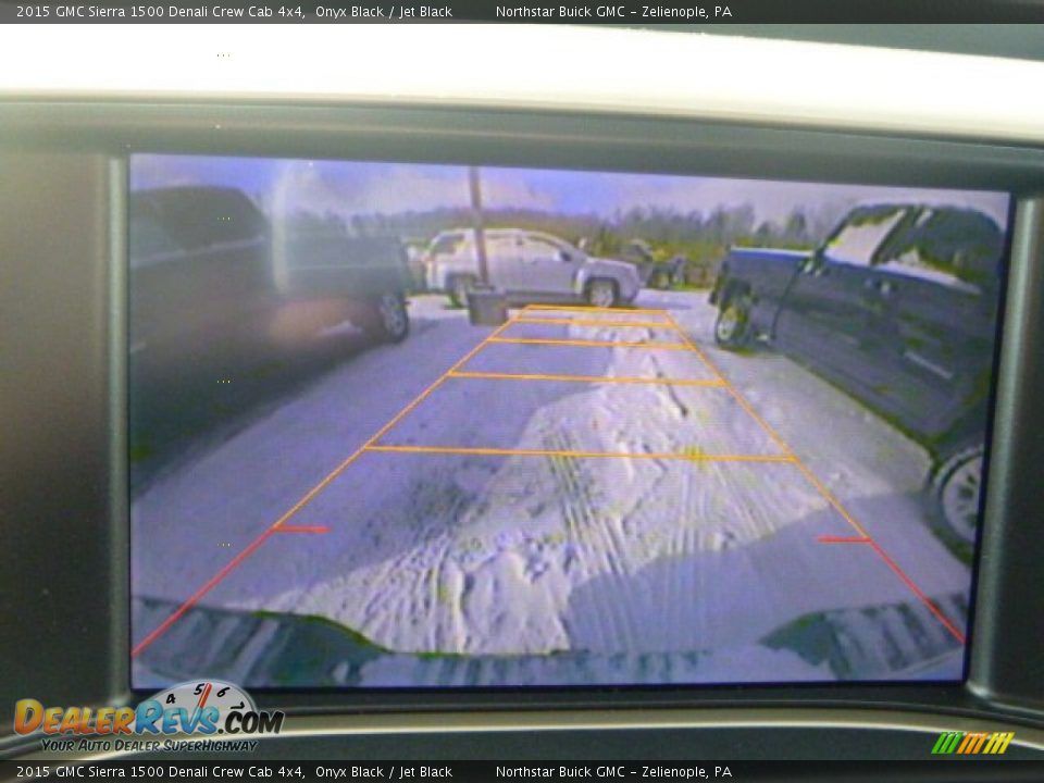 2015 GMC Sierra 1500 Denali Crew Cab 4x4 Onyx Black / Jet Black Photo #20