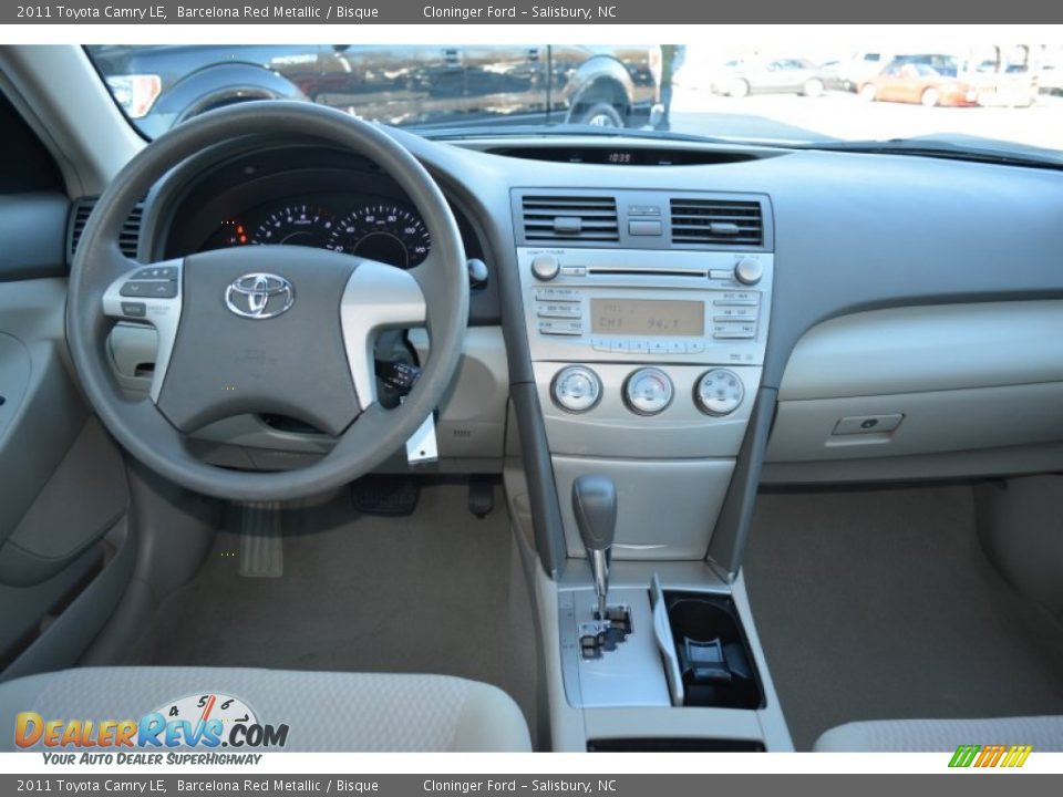 2011 Toyota Camry LE Barcelona Red Metallic / Bisque Photo #11