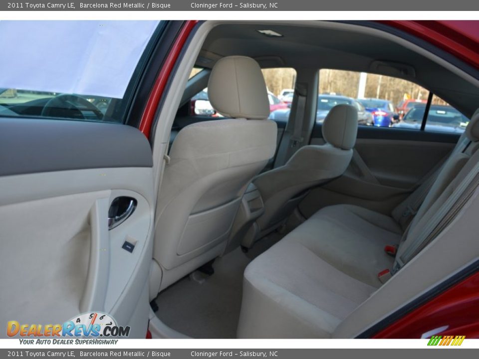 2011 Toyota Camry LE Barcelona Red Metallic / Bisque Photo #12