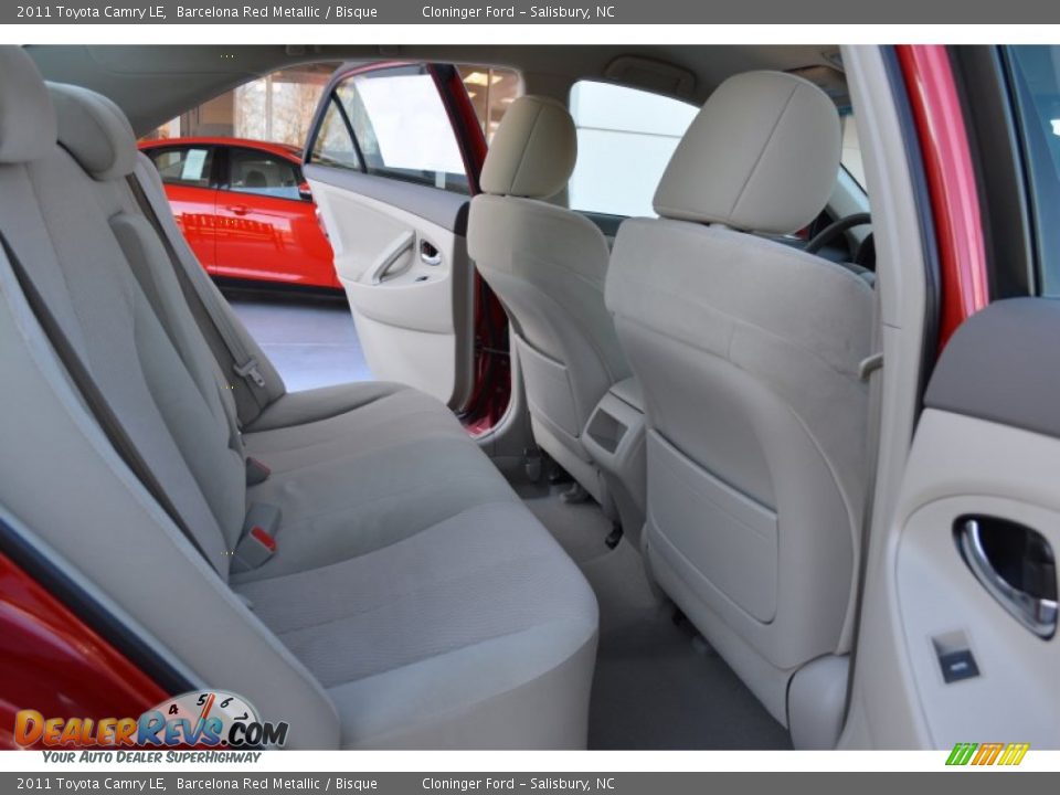 2011 Toyota Camry LE Barcelona Red Metallic / Bisque Photo #14