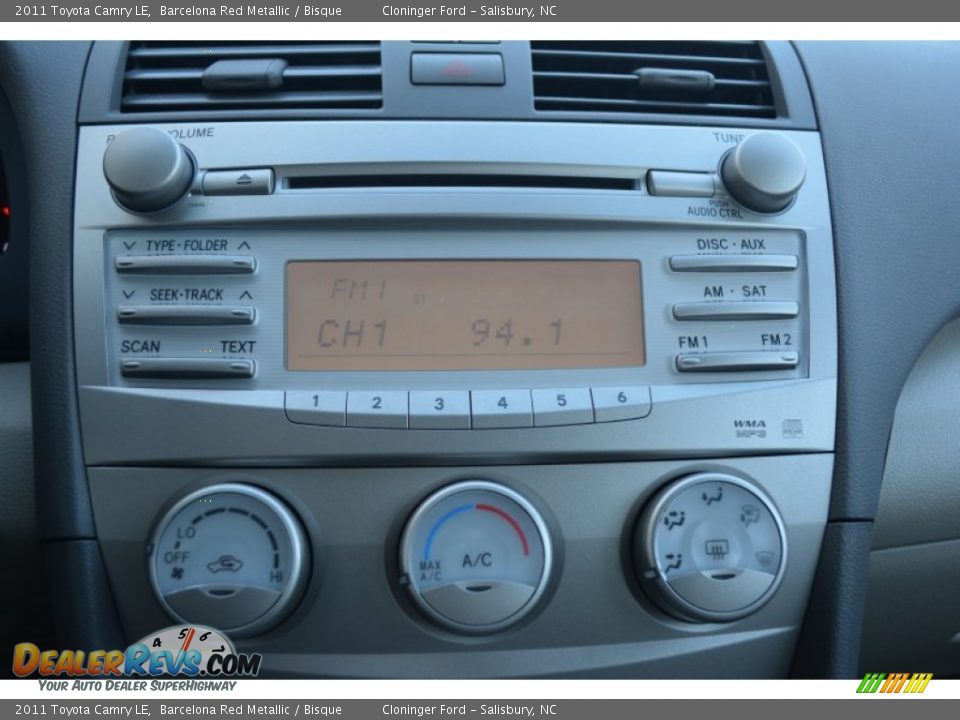 2011 Toyota Camry LE Barcelona Red Metallic / Bisque Photo #18