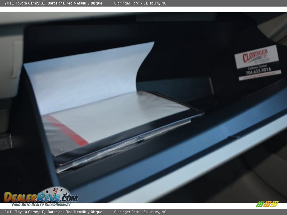 2011 Toyota Camry LE Barcelona Red Metallic / Bisque Photo #25