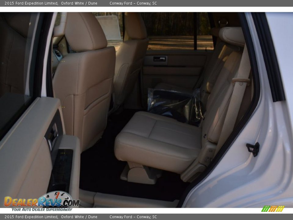 2015 Ford Expedition Limited Oxford White / Dune Photo #11