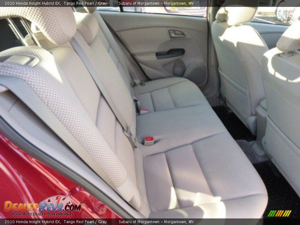 2010 Honda Insight Hybrid EX Tango Red Pearl / Gray Photo #13