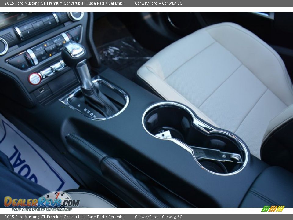 2015 Ford Mustang GT Premium Convertible Shifter Photo #25