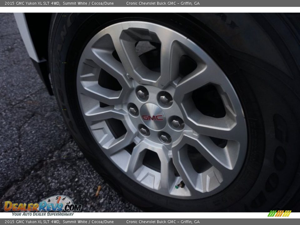 2015 GMC Yukon XL SLT 4WD Summit White / Cocoa/Dune Photo #11
