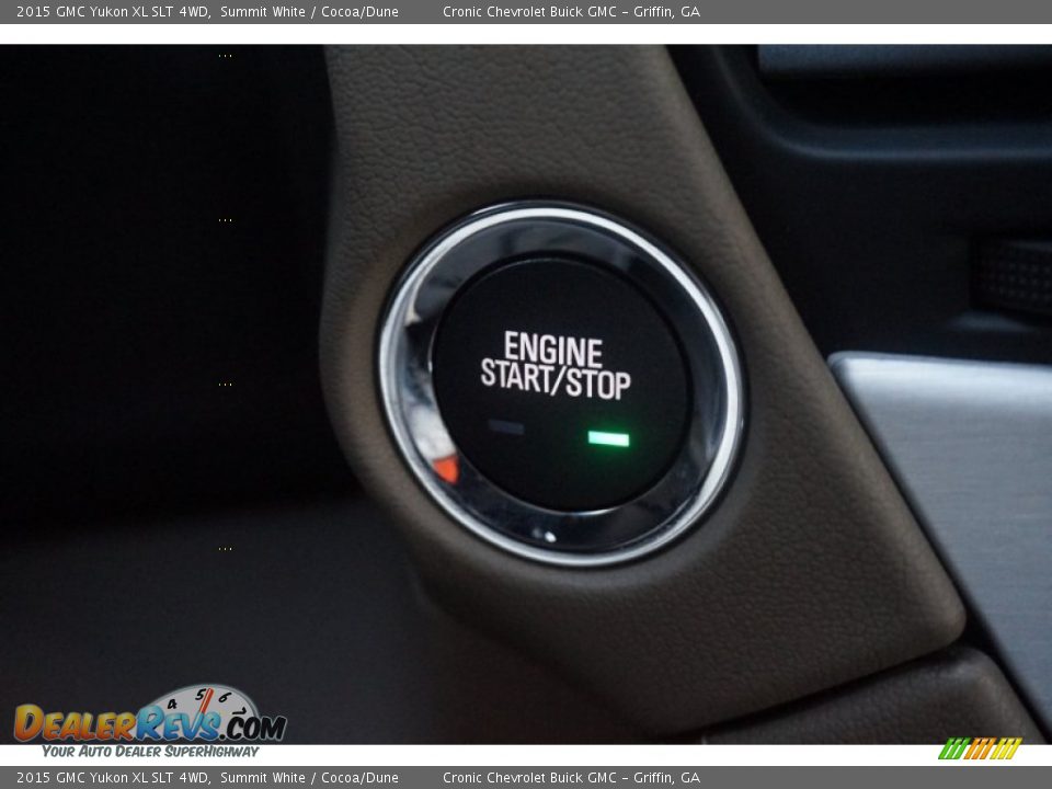 2015 GMC Yukon XL SLT 4WD Summit White / Cocoa/Dune Photo #16