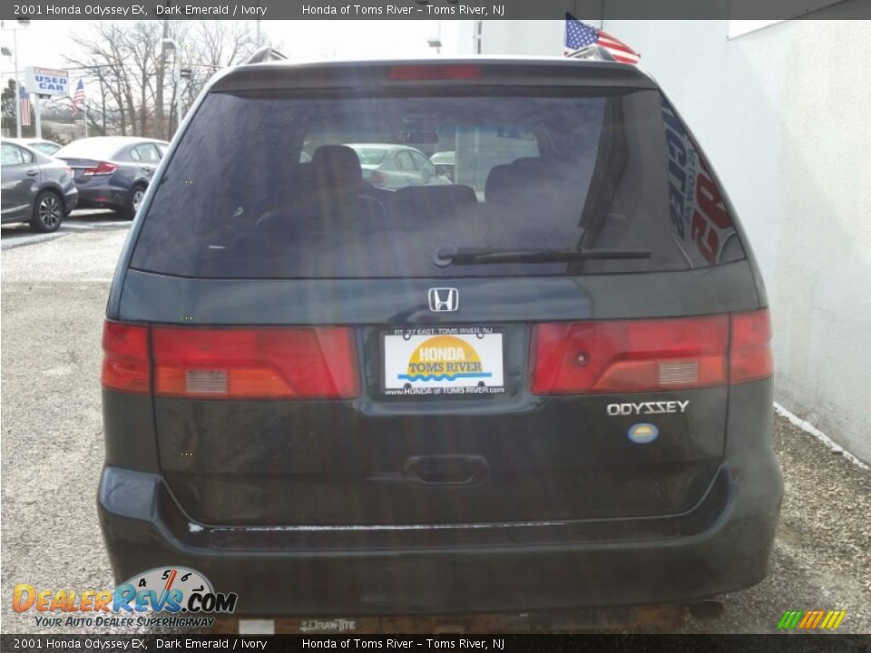 2001 Honda Odyssey EX Dark Emerald / Ivory Photo #8