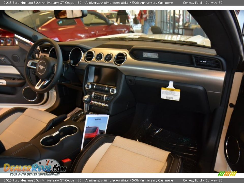 Dashboard of 2015 Ford Mustang 50th Anniversary GT Coupe Photo #14