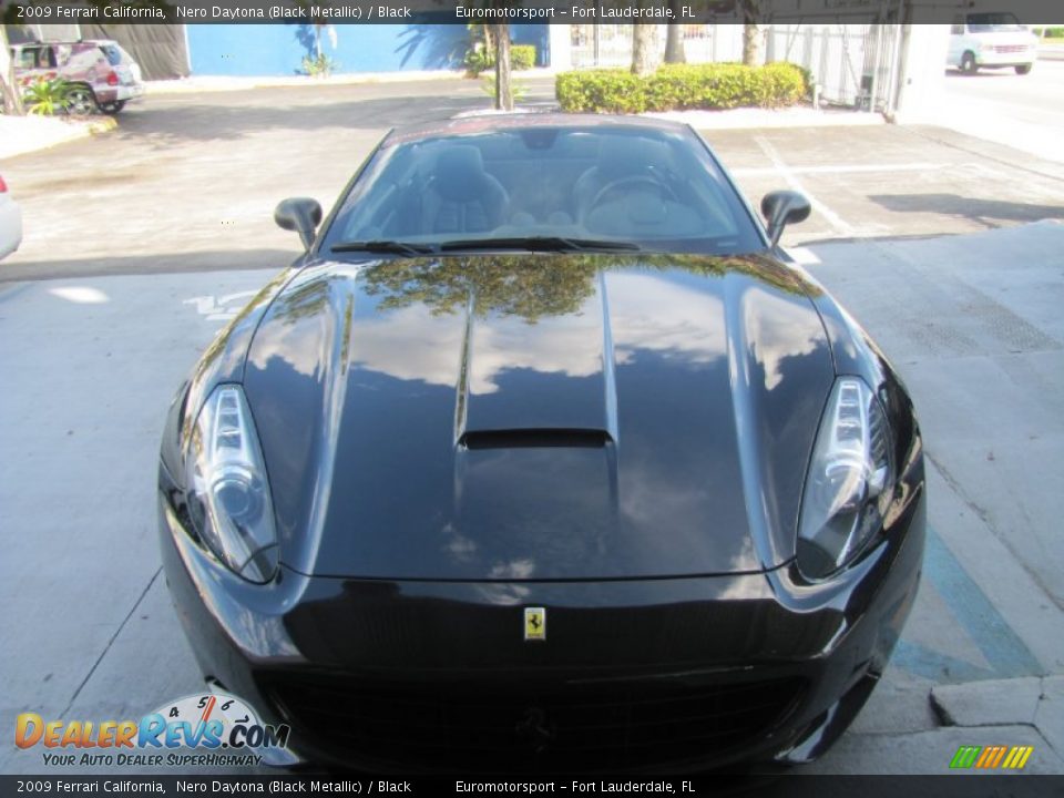 2009 Ferrari California Nero Daytona (Black Metallic) / Black Photo #8