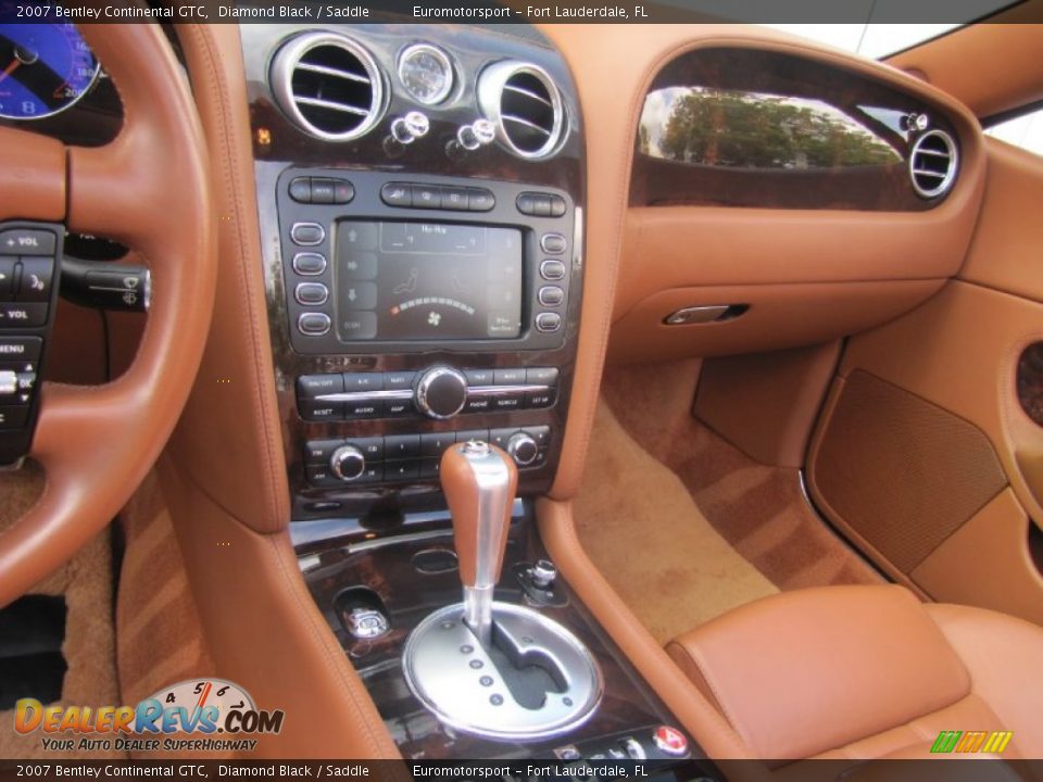 2007 Bentley Continental GTC Diamond Black / Saddle Photo #11